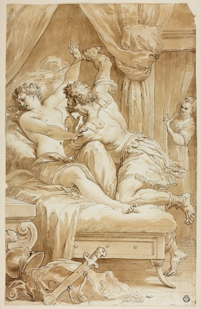 Vergewaltigung der Lucretia von Giuseppe Cades
