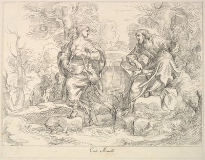 Christus erscheint Maria Magdalena, 1740-1802 von Giuseppe Canale