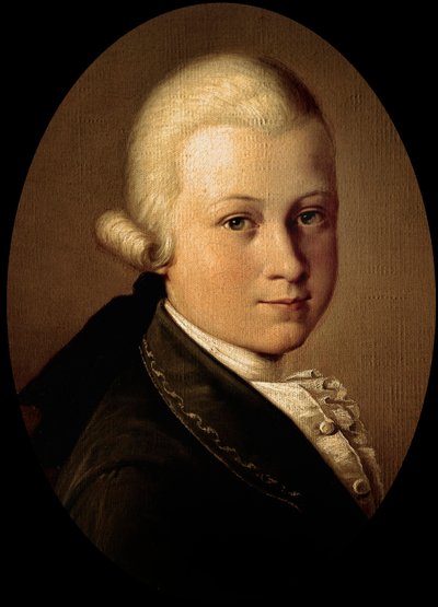 Wolfgang Amadeus Mozart von Giuseppe Cignaroli