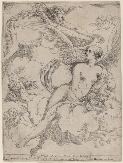 Flora und Merkur von Giuseppe Diamantini