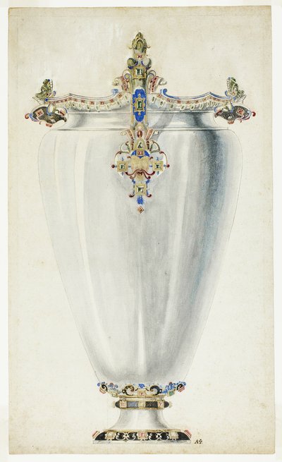 Monumentale Juwelenvase von Giuseppe Grisoni