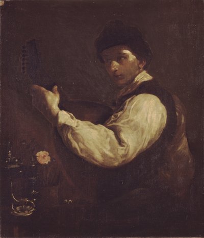 Der Lautenspieler von Giuseppe Maria Crespi