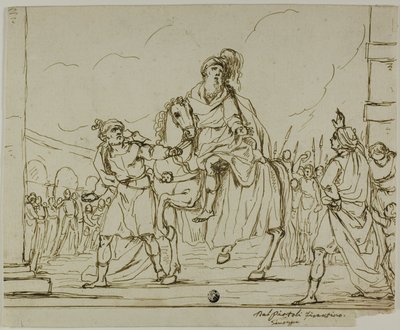 Triumph des Mordechai von Giuseppe Piattoli