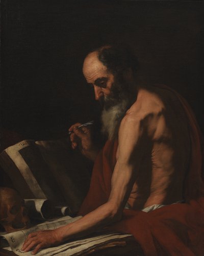 Der heilige Hieronymus von Giuseppe Ribera