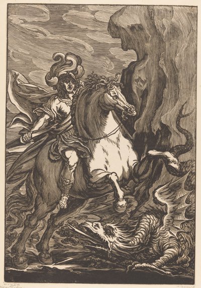 Heiliger Georg und der Drache von Giuseppe Scolari
