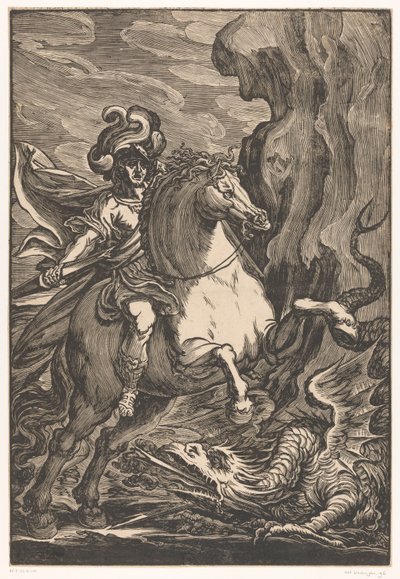 Heiliger Georg und der Drache von Giuseppe Scolari