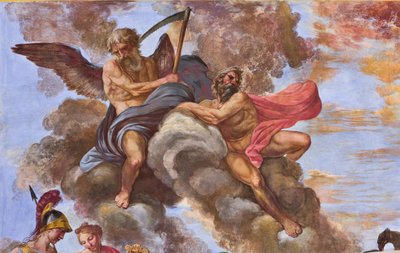 Detail der Apotheose des Herkules von Giuseppe Velasco