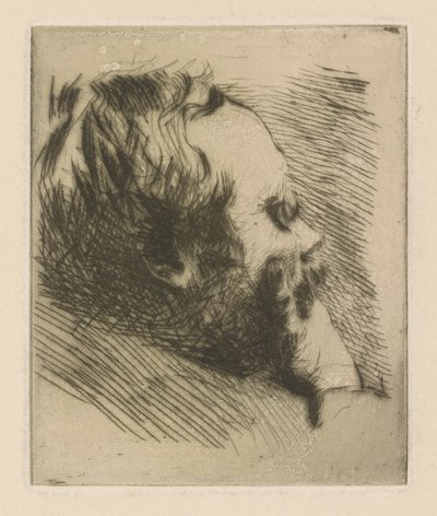 Porträt von Edgar Degas von Giuseppe de Nittis