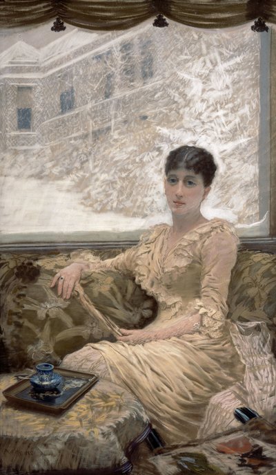 Wintertag von Giuseppe de Nittis