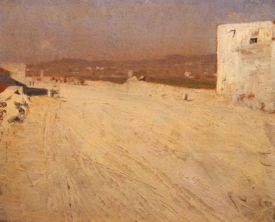 Landschaft in der Sonne von Giuseppe or Joseph de Nittis