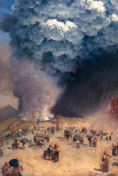 Aschenregen von Giuseppe or Joseph de Nittis
