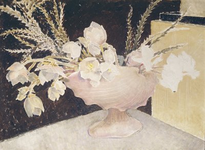 Alpenveilchen und Christrosen, 1934 von Glyn Warren Philpot