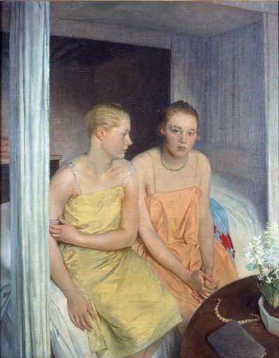 Gabrielle und Rosemary, 1828 von Glyn Warren Philpot