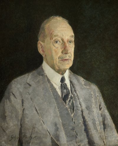 Porträt von Cecil Higgins von Glyn Warren Philpot