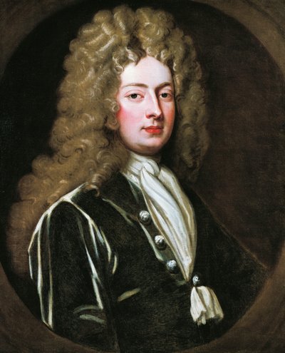 Porträt von William Congreve von Godfrey Kneller