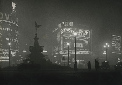 Piccadilly Circus 1950er Jahre von Godfrey Macdominic