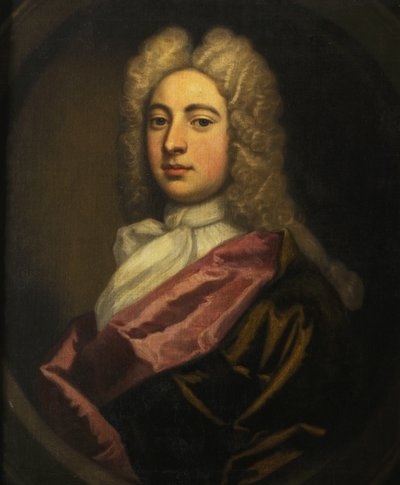 Porträt eines Gentlemans von Godfrey follower of Kneller