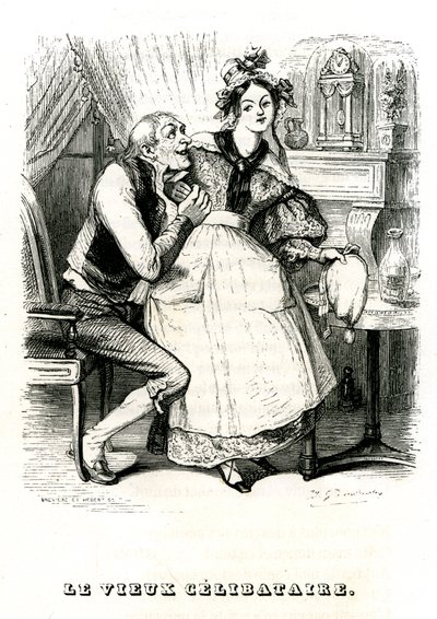 Der alte Junggeselle von Grandville (1803 47)