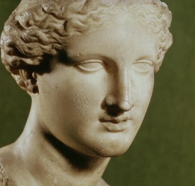 Kopf der Artemis von Greek