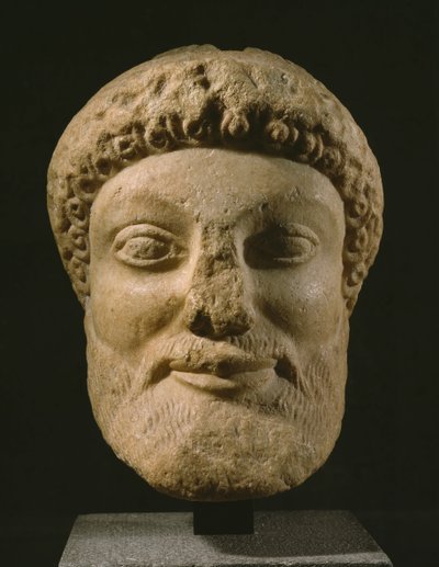 Kopf des Dionysos, Attika, ca. 480-460 v. Chr. von Greek