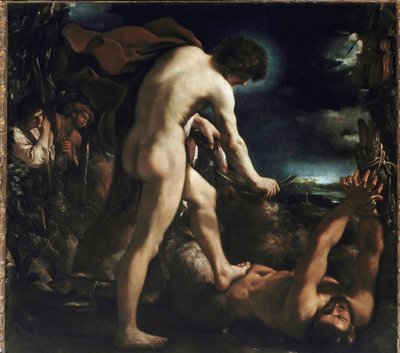 Apollo und Marsyas von Guercino