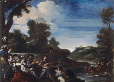 Ländliches Konzert von Guercino