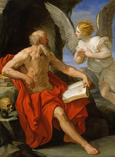 Engel erscheint dem heiligen Hieronymus von Guido Reni
