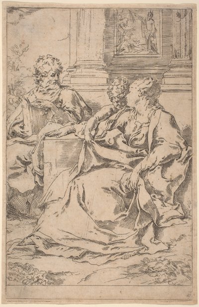 Heilige Familie von Guido Reni