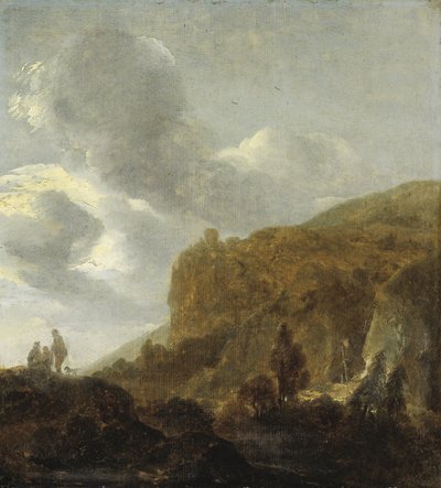 Gebirgige Landschaft von Guillam Du Bois