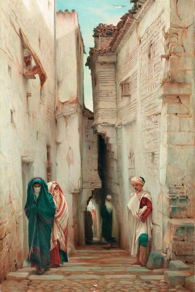 Ein heimlicher Verehrer, 1873 von Guillaume Charles Brun