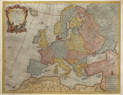 Europa von Guillaume Delisle