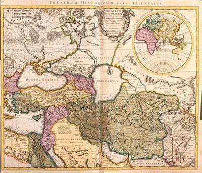 Nordwestasien von Guillaume Delisle