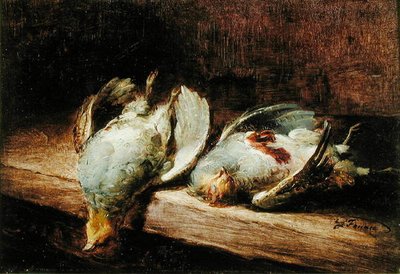 Rebhühner von Guillaume Romain Fouace