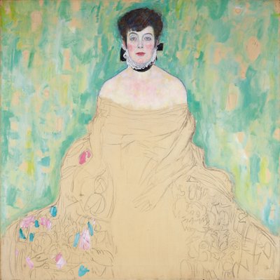 Porträt von Amalie Zuckerkandl, 1916-1918 von Gustav Klimt