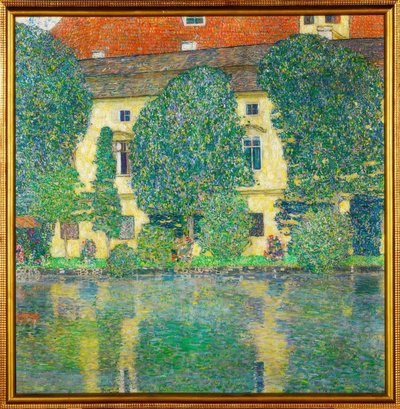 Schloss Kammer am Attersee III von Gustav Klimt