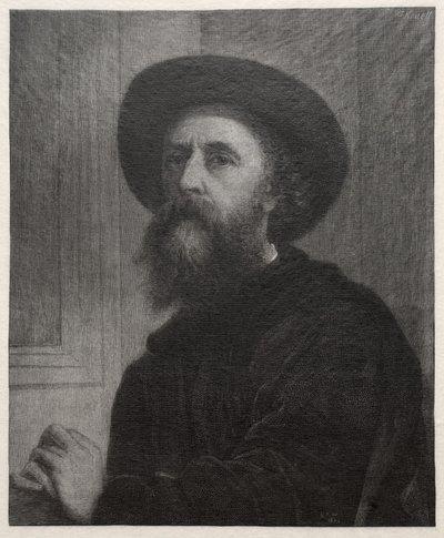 George Frederick Watts, 1887 von Gustav Kruell
