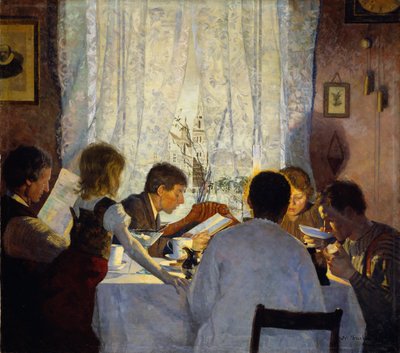 Frühstück II. Morgenstimmung von Gustav Wentzel