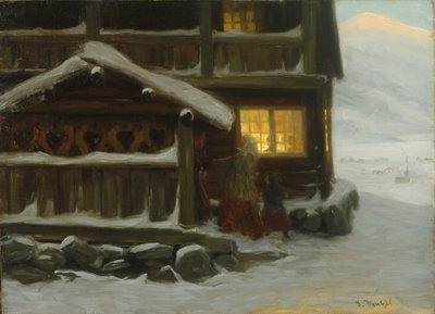 Weihnachtsgäste von Gustav Wentzel