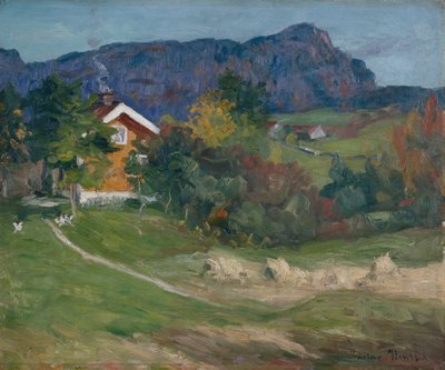 Von Asker, Oktober von Gustav Wentzel