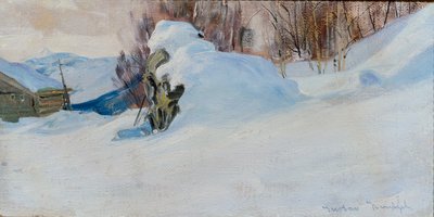 Winterlandschaft von Gustav Wentzel