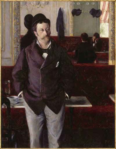 In einem Café, 1880 von Gustave Caillebotte