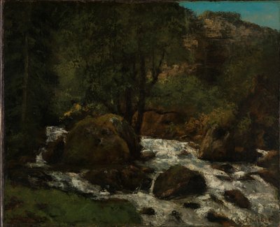 Waldstrom, Jura von Gustave Courbet