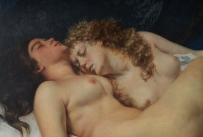 Schlaf von Gustave Courbet