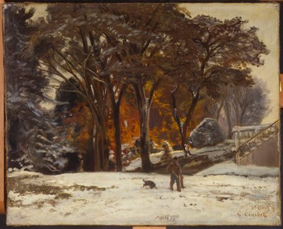 Der Wilderer, 1867 von Gustave Courbet