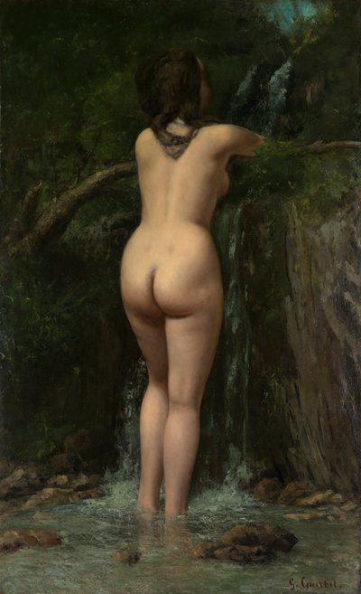 Die Quelle, 1862 von Gustave Courbet