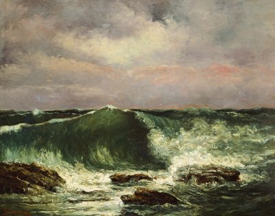 Die Welle von Gustave Courbet