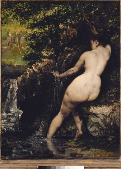 Die Quelle von Gustave Courbet