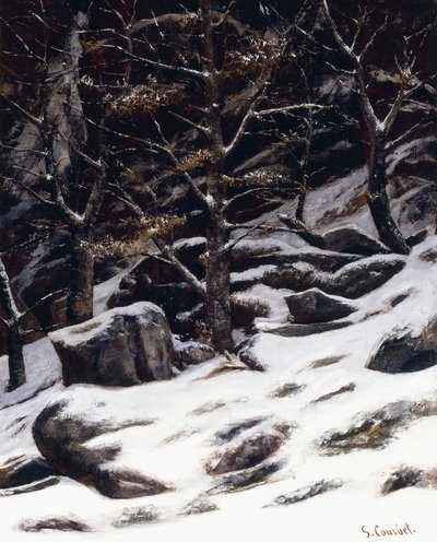 Winter, um 1873 von Gustave Courbet