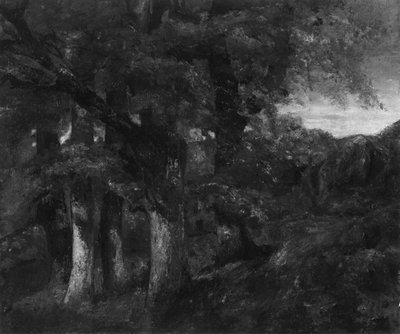 Waldlandschaft von Gustave Courbet