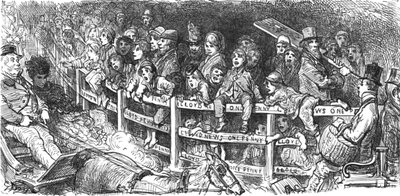 Auf der Straße, 1872 von Gustave Dore